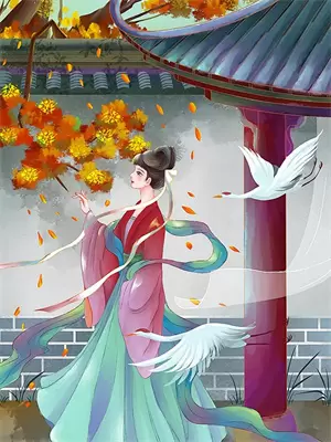 却坠枝头照夜灯卫洵