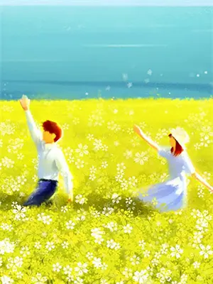 多情帘燕独徘徊,依旧满身花雨又归来